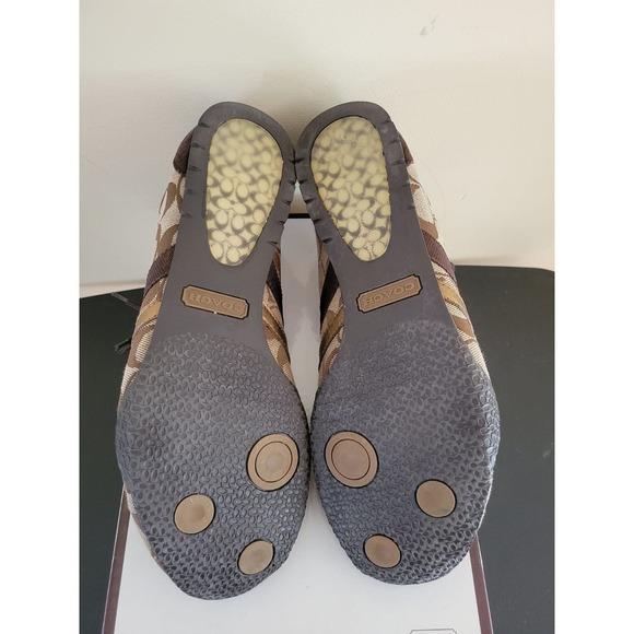 Coach signature canvas shoes size 9 - Picture 6 of 12